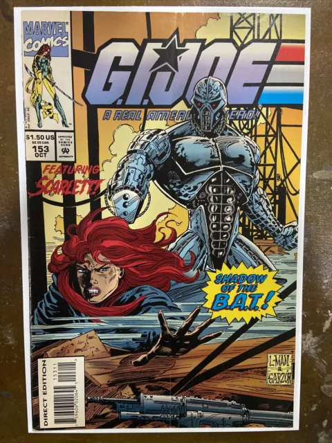 G.I. JOE A Real American Hero ARAH #153 - 1994 MARVEL Hama- Rare, Low Print Run!