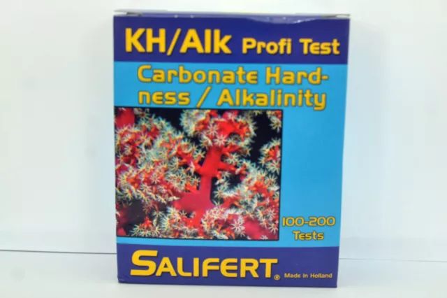 Salifert KH Alkalinity Profi Kit Test 3