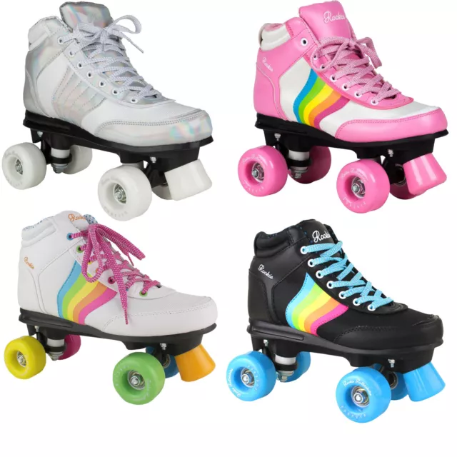 Rookie Forever Damen-Rollschuhe Kinder-Rollschuhe Rollerskates Skates Disco NEU