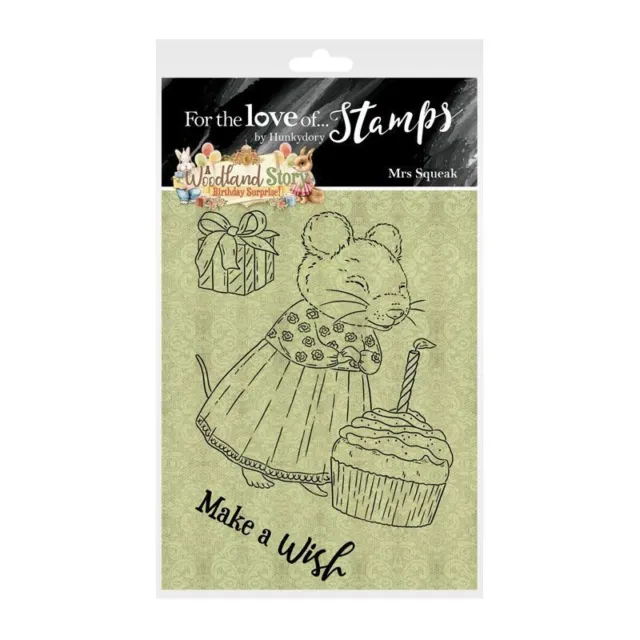 Hunkydory Mrs Squeak For the Love of Stamps  3pc