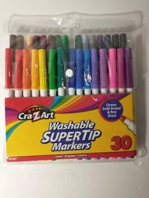 Cra-Z-Art Super Tip Washable Markers • 50 count (12 are Scented