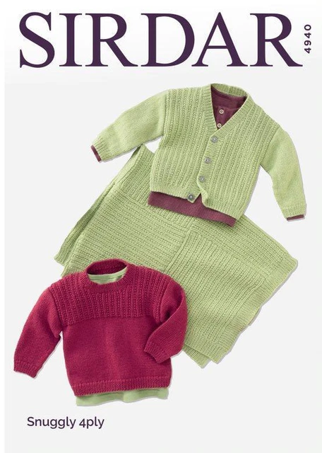 King Cole Patron De Tricot 5283 Cardigan Et Gilet Pour Enfant