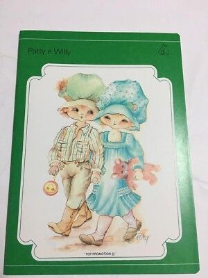 SWEET CARROT-QUADERNO Vintage 70s-CISA italy notebook school-quaderno scuola 