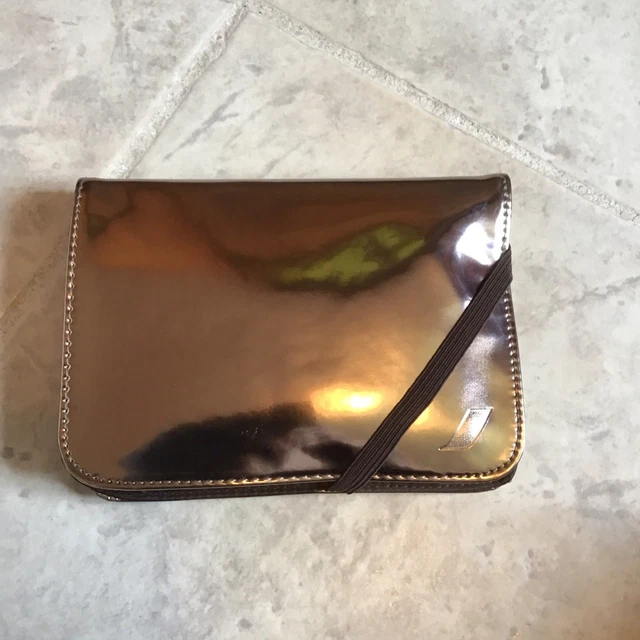 Pochette GUËRLAÎN En Daim Marron Vintage - 20 X 12 Cm - Trousse De Toilette Ou Maquillage