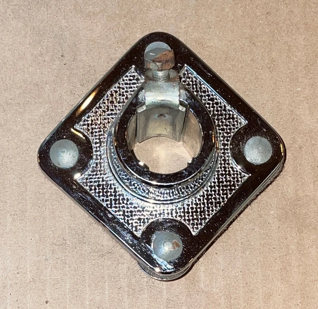 VINTAGE LUDWIG BASS Kick Drum Mount Double Tom Drum Post Diamond