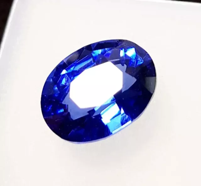 Certified Natural Blue Sapphire 10 Ct Oval Shape Heated Loose Gemstone f918