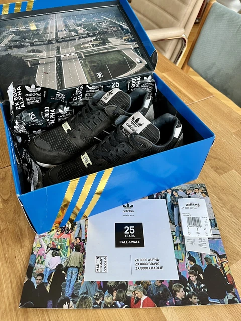 Adidas ZX 8000 ALPHA MIG Fall of the Wall | US 8.5 | EUR 42