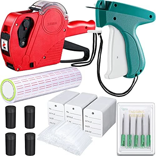 1121 Pieces Clothing Tagging Gun Retail Price Tag Gun Attacher Gun With Label St