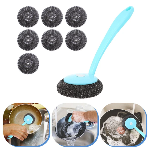 Lot De 16 éponges De Nettoyage Noires – Pour Vaisselle, Cuisine, Salle De Bain – Denses Et Efficaces
