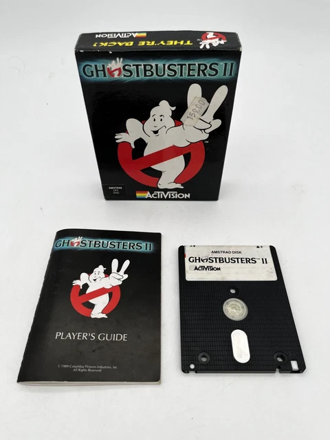 GHOSTBUSTERS II (1989) ACTIVISION ★ AMSTRAD CPC 6128 ★ Complet ★ Disquette ✅ GHOSTBUSTERS II (1989) ACTIVISION ★ AMSTRAD CPC 6128 ★ Complet ★ Disquette ✅