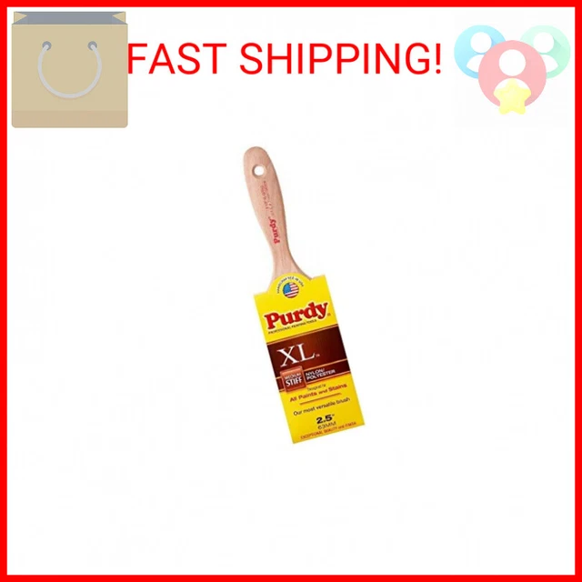 2-1/2" Purdy White Lightning 144380325 XL Sprig Paint Brush, Tynex Orel