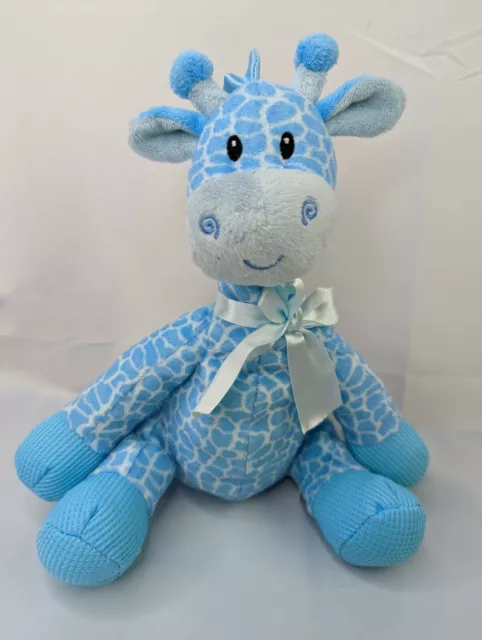 First Main Jingles Blue Giraffe Plush Rattle 9 Inch 2773 Stuffed Animal Toy