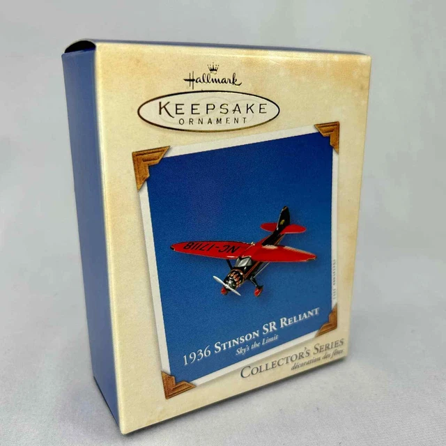 Hallmark 1936 STINSON SR RELIANT Keepsake Ornament 2003 Sky's the Limit #7