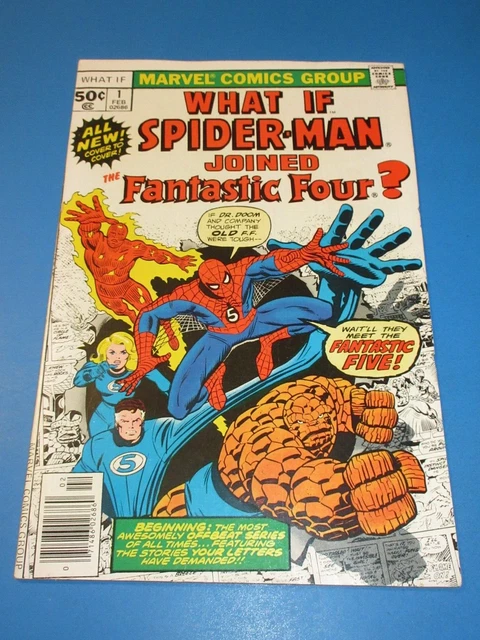 What If? #1 Bronze age 1st Appearance Key Fine+ Beauty Wow