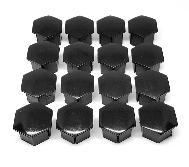 GENUINE PEUGEOT CITROEN C1 C2 C3 DS3 WHEEL NUT BOLT COVERS SHORT 17mm