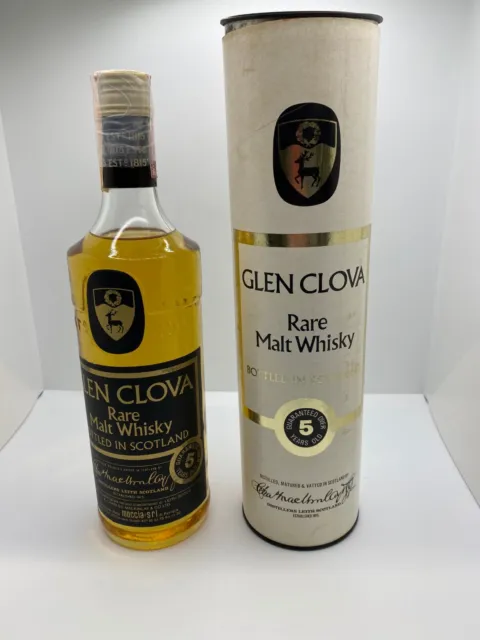 Scotch Whisky MACKINLAY'S GLEN CLOVA 5yo 75cl 40% vol. Moccia Import.