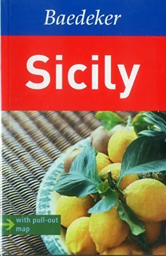 Sicily Baedeker Guide (Baedeker Guides) by Various Map Artist Book The Cheap