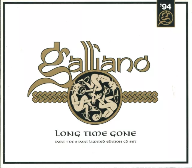 Galliano / Long Time Gone - CD1 - Digipak