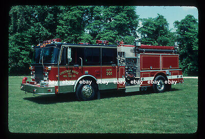 Chestnut Ridge MD 1990 Spartan Grumman pumper Fire Apparatus Slide .