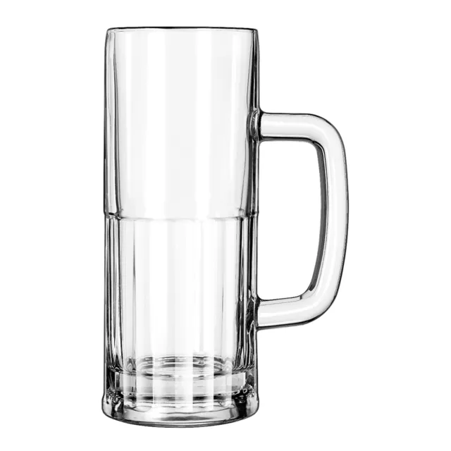 Libbey 5360 Clear 22 Oz. Glass Beer Mug - 12 / CS