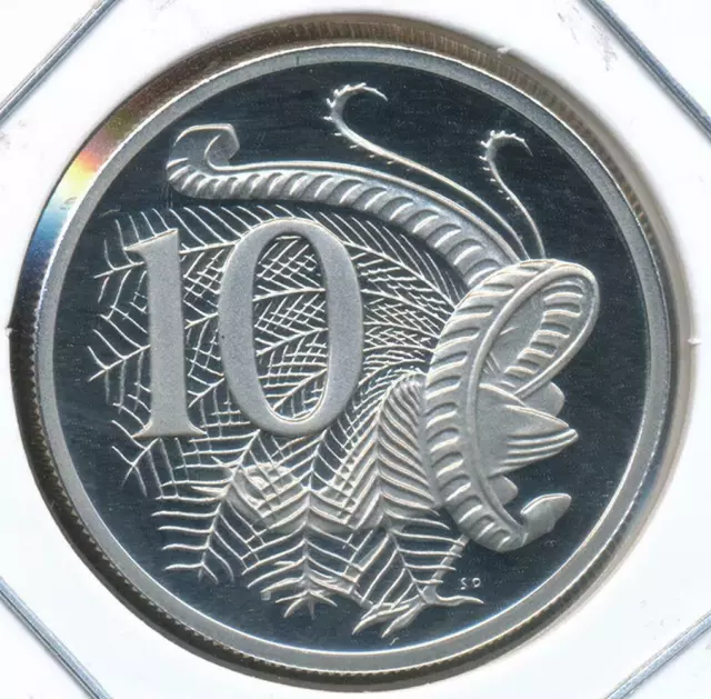 1986 Australian Ten cent 10c coin UNC ex RAM mint set  Lyrebird