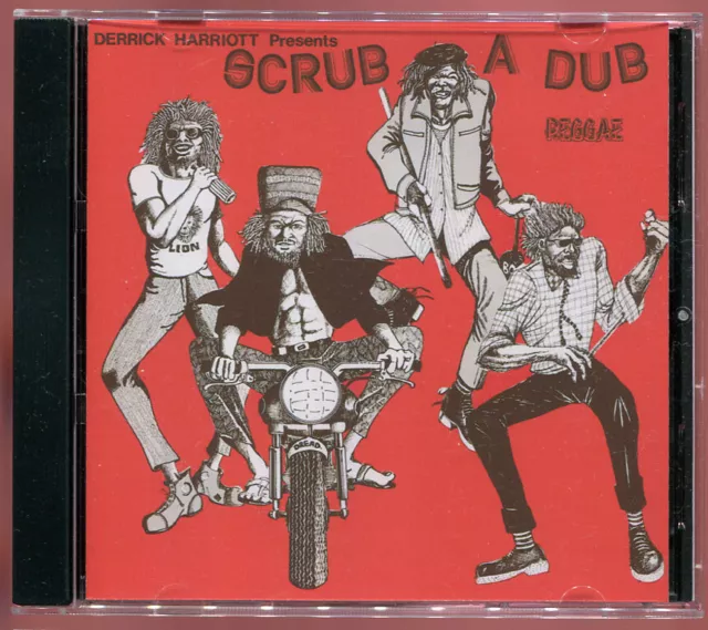 Derrick Harriott - Scrub A Dub Music + More Scrub A Dub. RARE CD As New