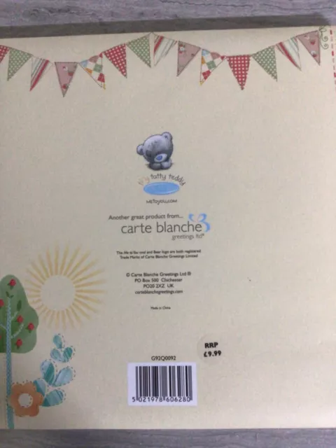 Christening gift Tatty Teddy baby’s keepsake book 2