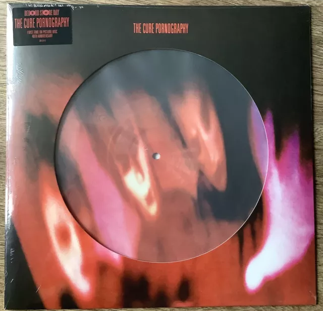 The Cure ‎Pornography Picture Disc Vinyl LP RSD 2022 New Sealed GOTH Post Punk