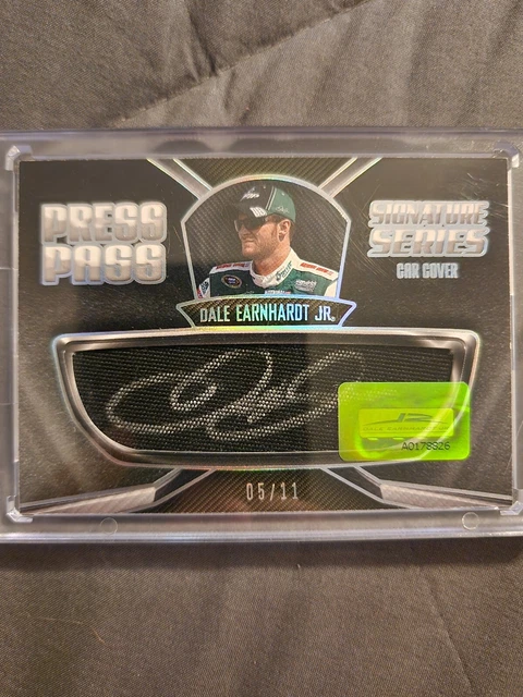 2011 Presspass Signature Series Car Cover Dale Earnhardt Jr 5/11
