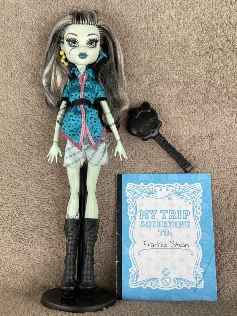 Monster High Frankie Stein Scaris City of Frights Doll With Diary