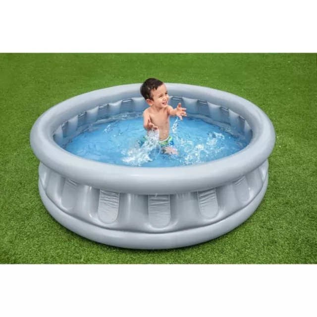 Inflatable Swimming Pool For Kids Garden Outdoor Summer Spaceship Pools 6’’