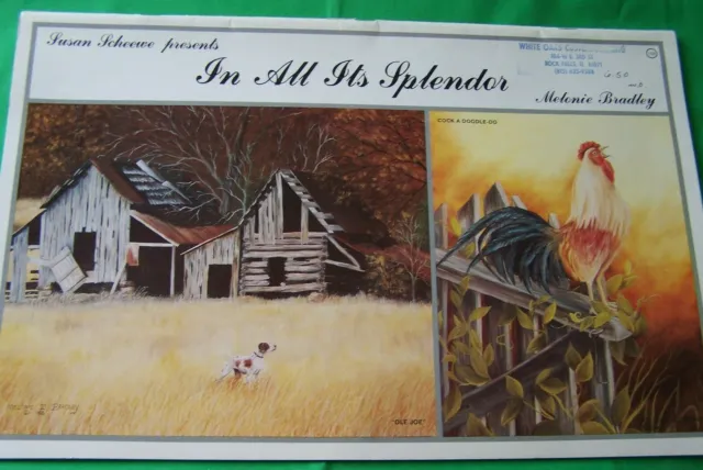 Melonie Bradley In All Its Splendor Oil Landscapes Scheewe 1985 Tole Paint Book