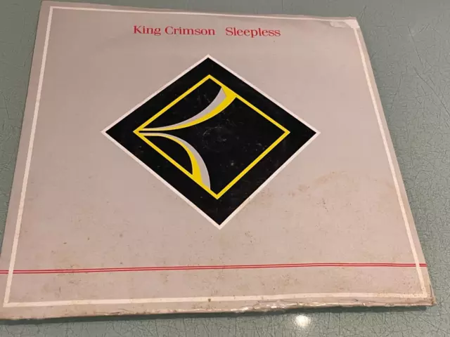 King Crimson - Sleepless - Nuages - Vinyl Record 7" Single - 1984 EG - EGO 15