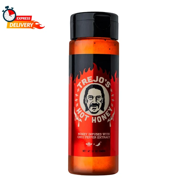 HOT HONEY Sweet and Spicy Honey Hot Sauce Infused with Chili Pepper