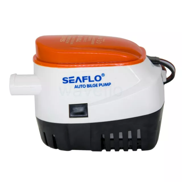 SEAFLO 12V 750GPH Automatic Bilge Pump Marine Boat Auto Submersible Pump