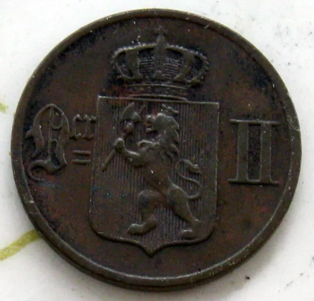 Coin Norway 1 Ore 1899 Unc 177