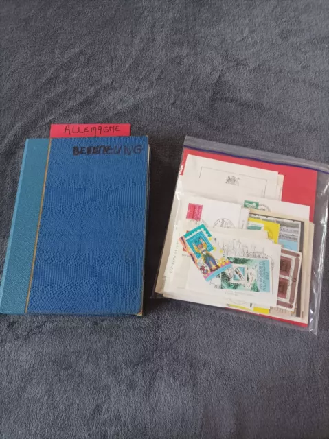 Album: 2200 Timbres - Blocs & Documents D' Allemagne - Voir Photos & Description