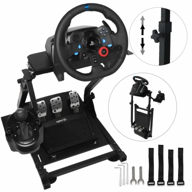 Racing Simulator Cockpit Steering Wheel Stand for Logitech G29 G920 Thrustmaster