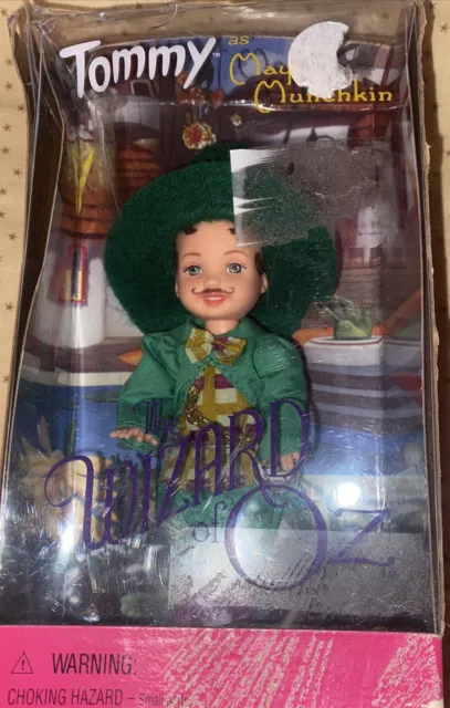 Wizard of Oz Tommy as Mayor Munchkin Doll Barbie Mattel NRFB