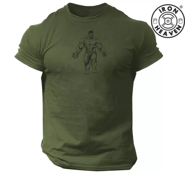 Hulk Gym T Shirt Small Gym Clothing Bodybuilding Training Workout Boxing  MMA Top