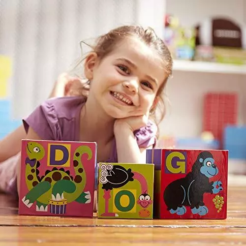 Melissa  Doug Alphabet Nesting and Stacking Blocks Developmental Toys, Easy St 3