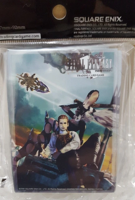 FINAL FANTASY XII Trading Card Sleeves XII Fran Balthier TCG Pack of 60 Sleeves