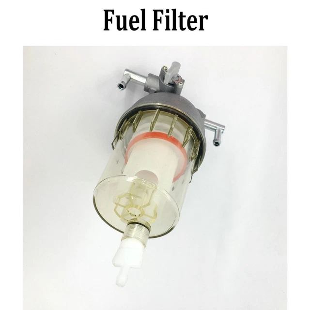 Pièce de Rechange Filtre à Carburant Eau Séparateur Bowl-Part Fit for Pelle