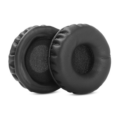 PASTIGLIE Orecchio Nero di ricambio o Cerchietto cuscini per AKG Y50 Cuffie Y55 Y50BT 