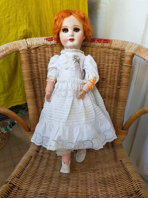 ANCIENNE POUPEE ARTICULEE En Composition Made In France A Definir 50 Cm EUR 15,00 - PicClick FR