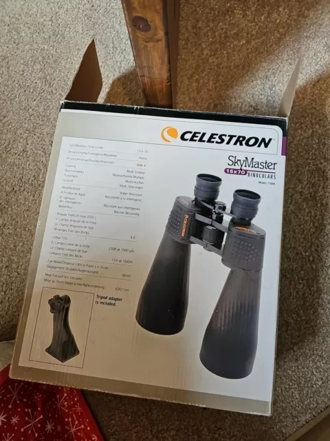 Celestron Skymaster 15x70 Binoculars In Original Box