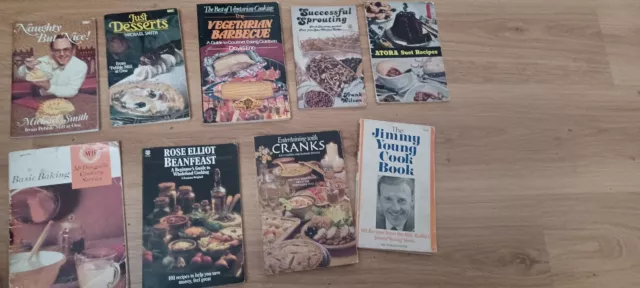 Old Cookery Books X 9