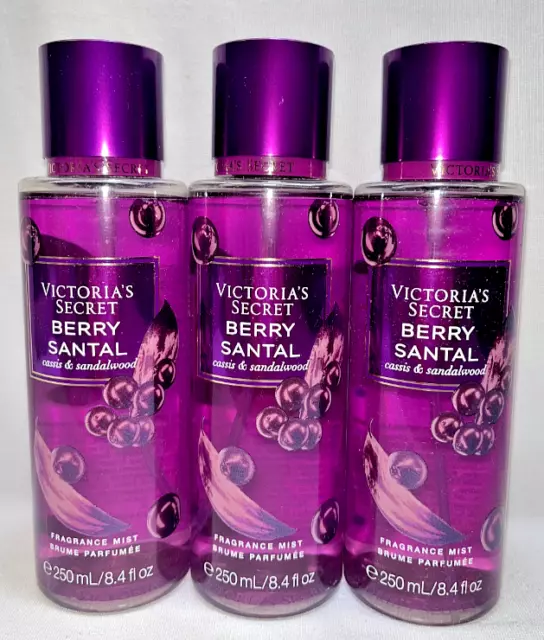 3 Berry Santal Victoria's Secret Fragrance Mist 8,4 oz