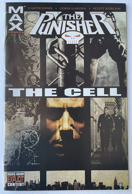 Punisher : The Cell #1 (Marvel 2005 Max One Shot) Garth Ennis! Lewis Larosa!