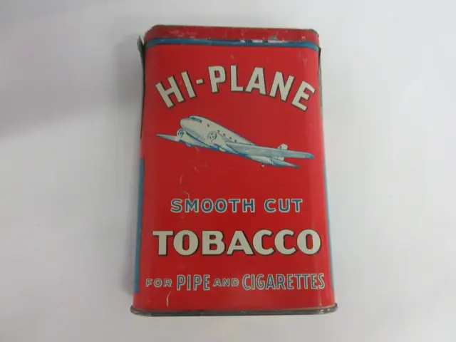 Vintage Advertising  Empty Hi-Plane Vertical  Pocket Tobacco 54-W
